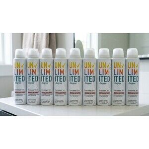 10 Cans Degree Unlimited Antiperspirant/Deodorant, Neutral Dry Spray, 3.8 oz.
